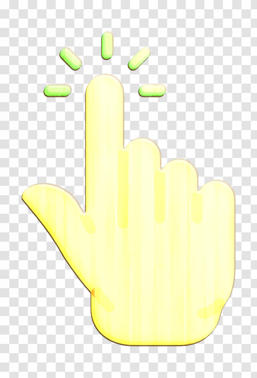 Finger Icon Hand & Gestures Icon Tap Icon Transparent PNG