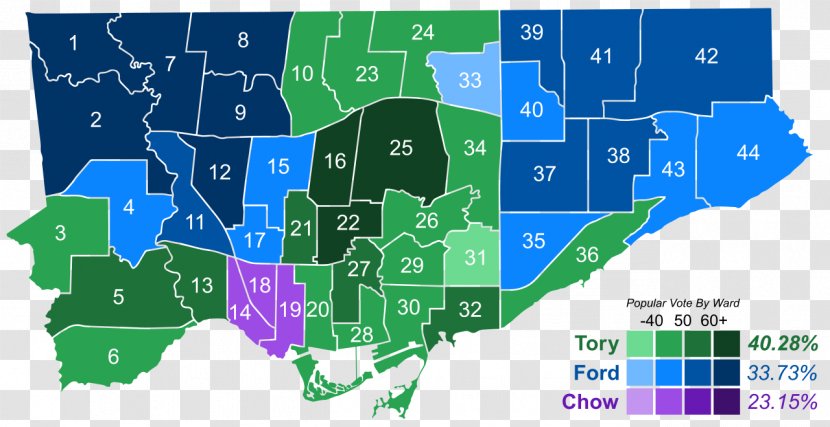 Toronto Mayoral Election, 2014 2018 Municipal Ontario General - World - Map Transparent PNG