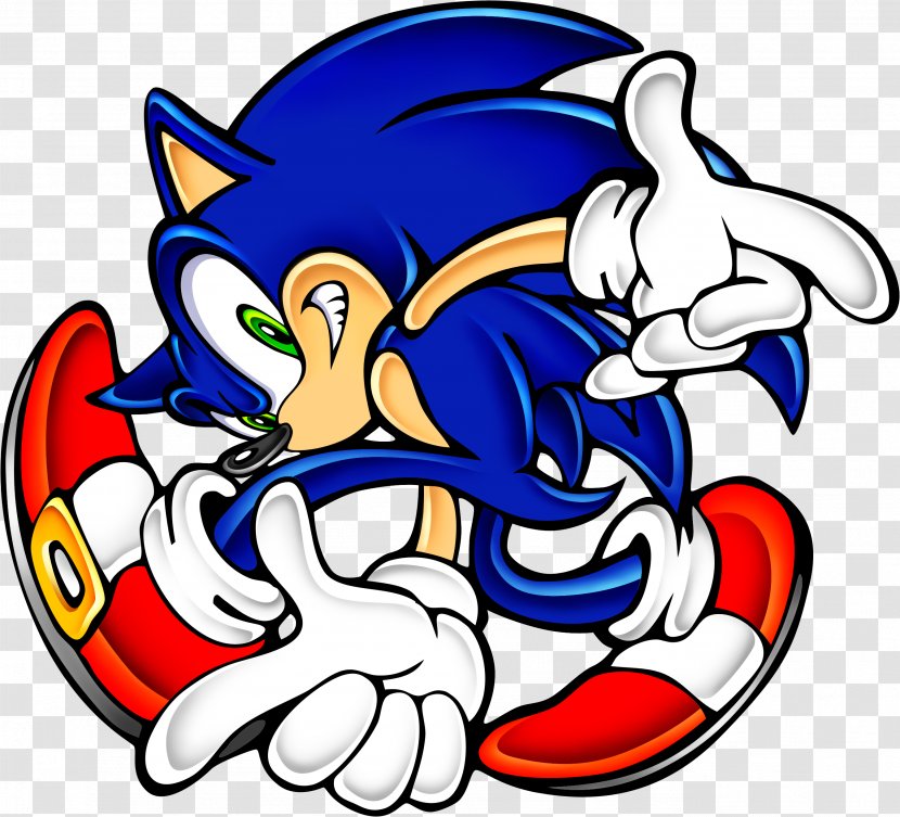 Sonic Adventure 2 Battle The Hedgehog & Knuckles - Video Game - 1 Transparent PNG