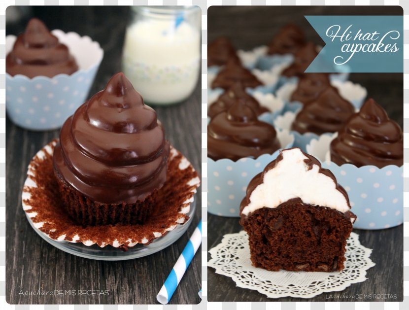 Cupcake Chantilly Cream Frosting & Icing American Muffins - Chocolate - Cake Transparent PNG