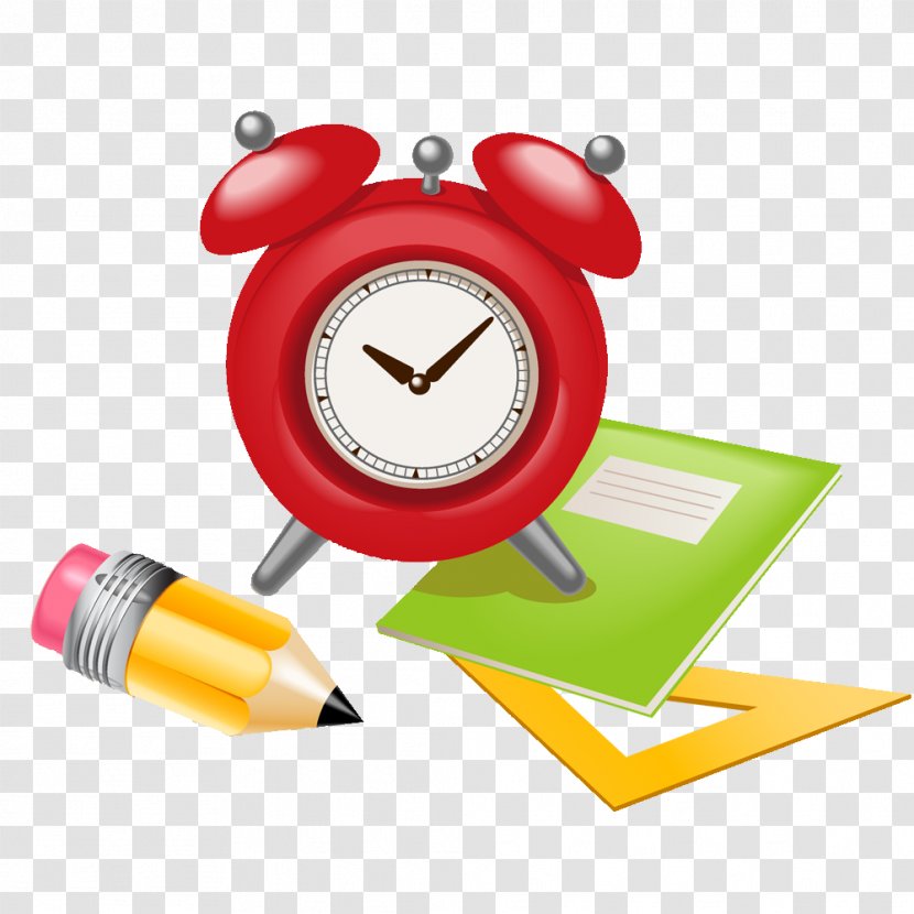 School Student Learning Kindergarten Education - Clock Transparent PNG