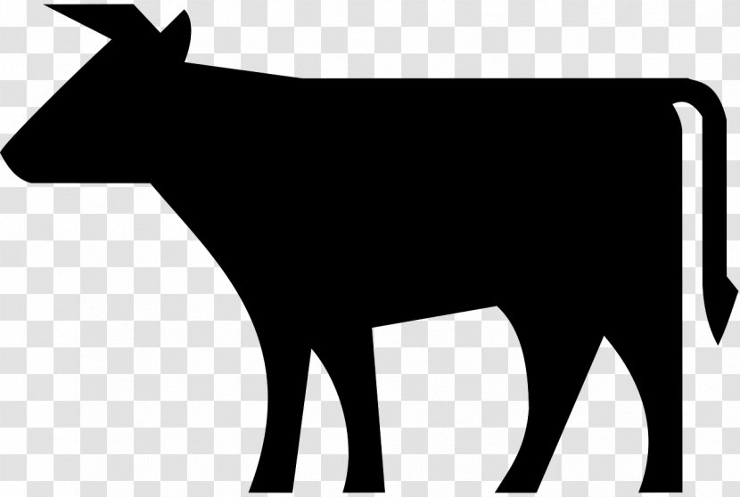 Angus Cattle Beef Farm Animals: Dogs Clip Art - Pack Animal - Cow Icon Transparent PNG