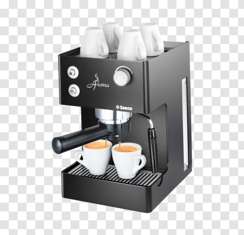 Espresso Machines Coffee Saeco Moka Pot - Portafilter - With Aroma Transparent PNG