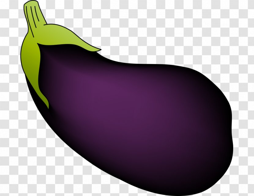 Purple - Hand-painted Eggplant Transparent PNG