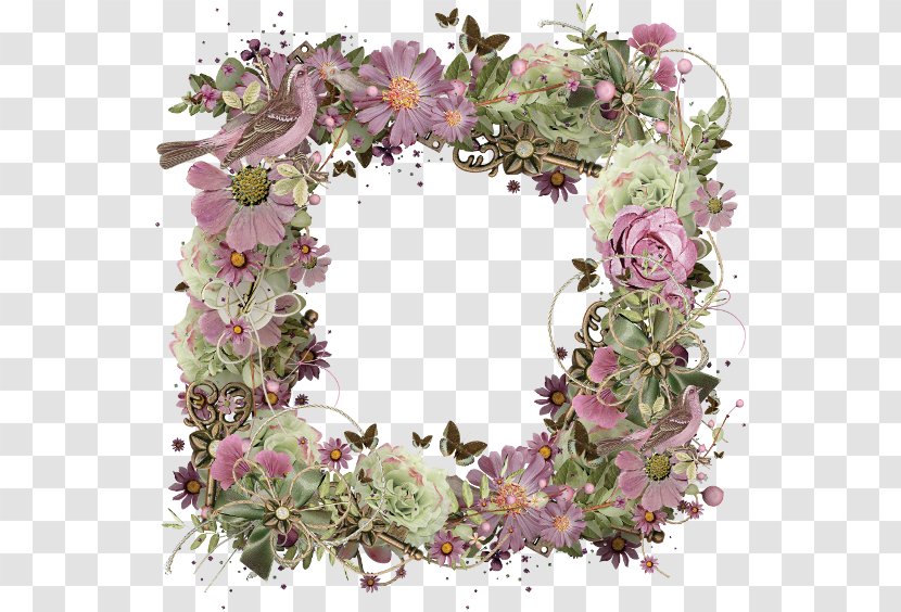 Floral Design Wreath Flower - Decor Transparent PNG