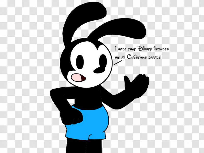 Oswald The Lucky Rabbit Walt Disney Company Cartoon - Logo Transparent PNG