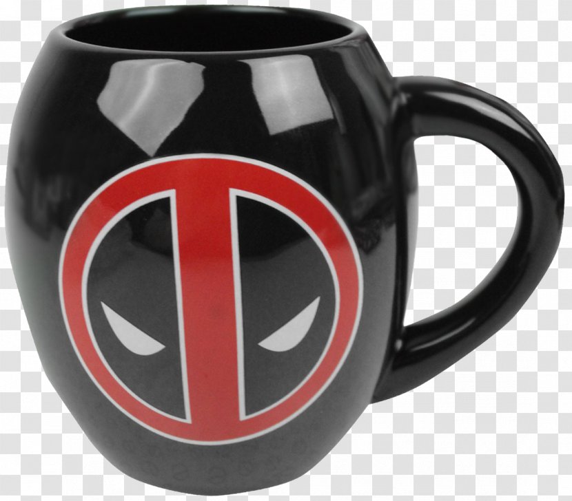 Mug Deadpool Spider-Man Marvel Comics Cup - Tableware Transparent PNG