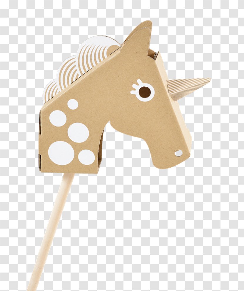 Unicorn Child Cardboard Toy Horse - Wood Transparent PNG