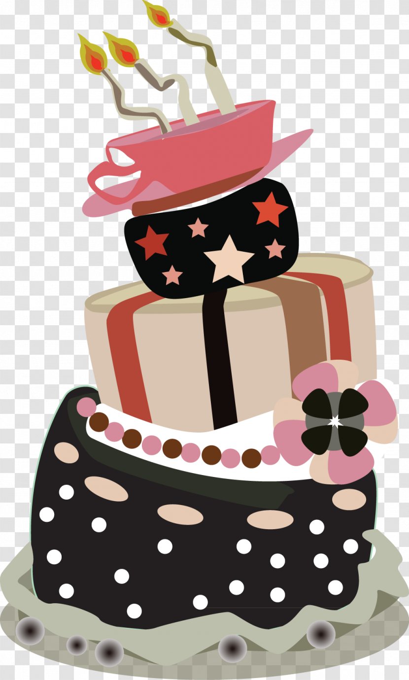 Birthday Cake SMS Happy To You Text Messaging - Vector Transparent PNG