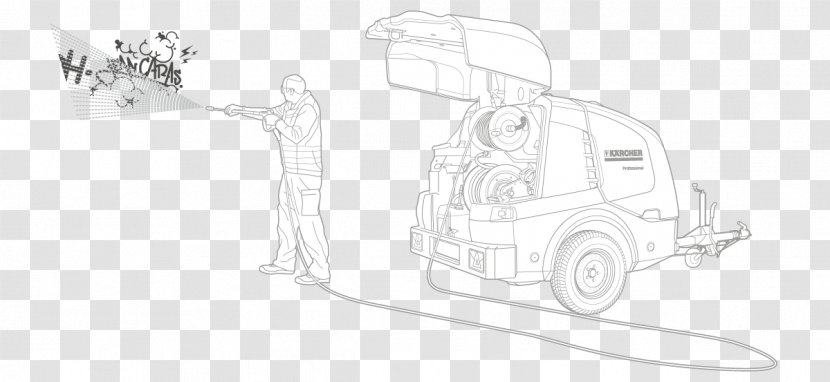 Line Art Cartoon Sketch - Arm - Cleaning Agent Transparent PNG