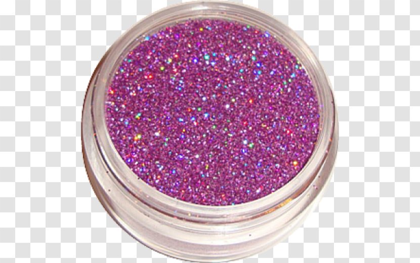 Glitter Cosmetics Purple Holography Blue - Flower Transparent PNG