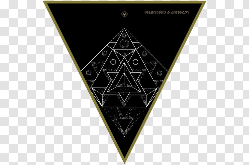 Flash Geometry Triangle Symbol - Symmetry - Sacred Transparent PNG