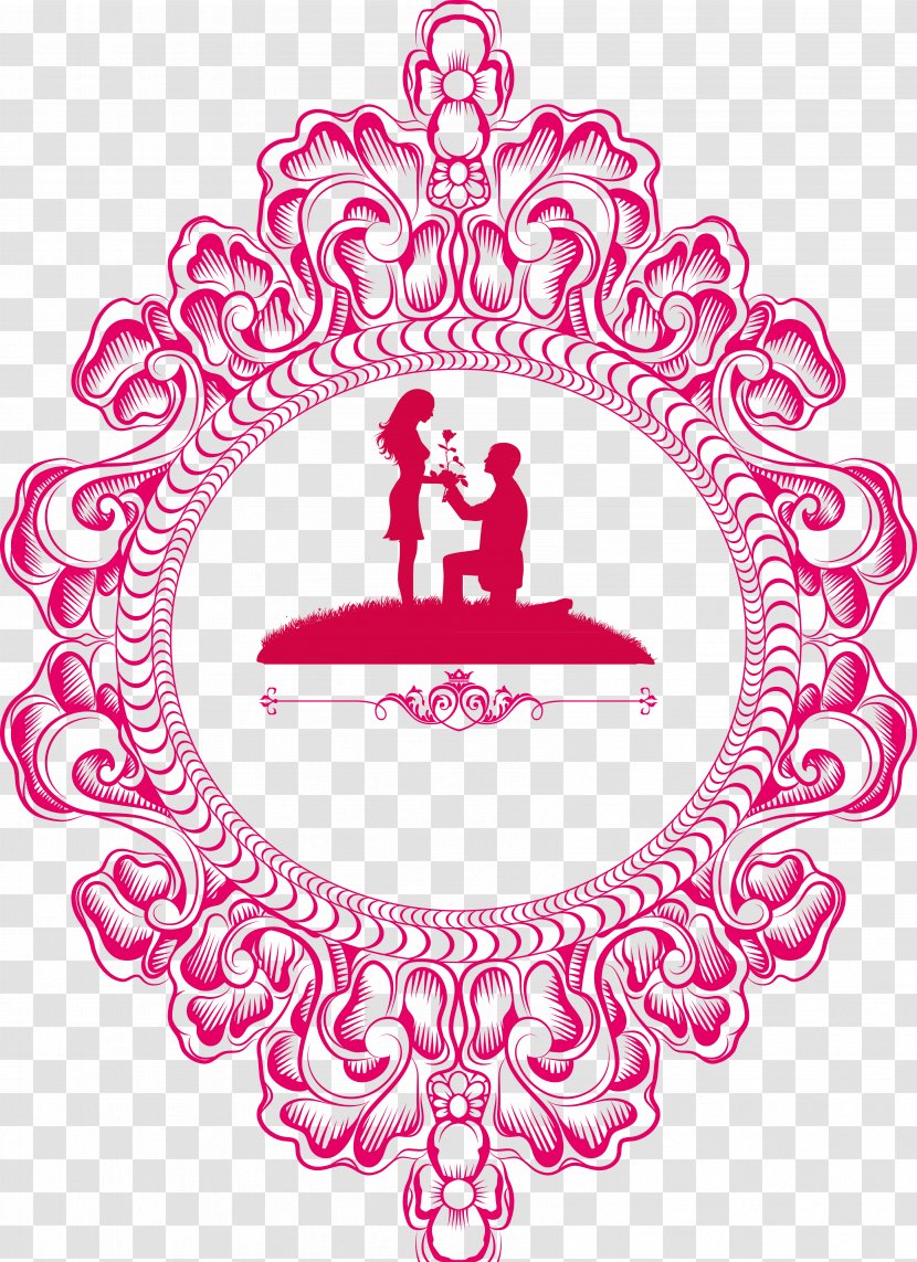 Wedding Logo - Clip Art - Magenta Transparent PNG