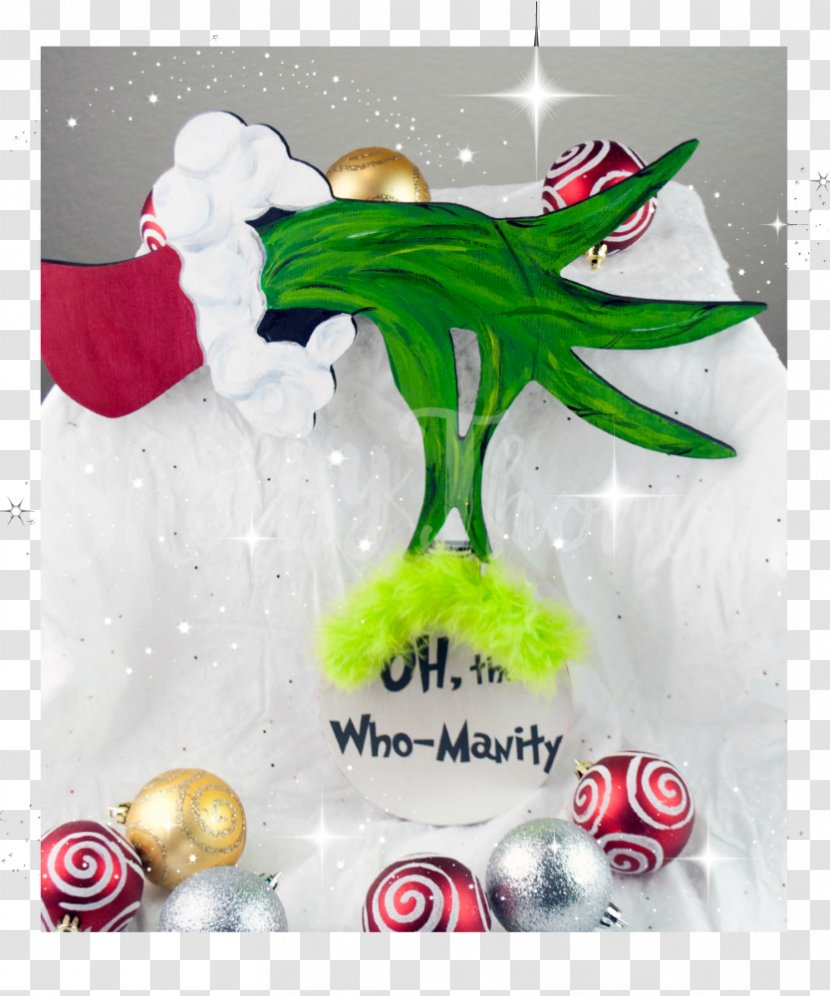 Christmas Ornament Party Painting Decoration - How The Grinch Stole - Watercolor Tree Yellow Transparent PNG