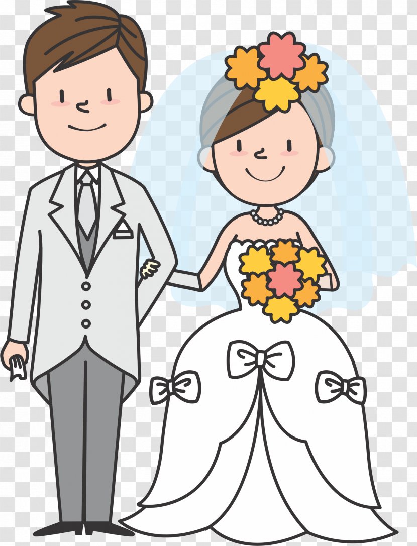 Wedding Marriage Illustration Image Vector Graphics - Smile Transparent PNG