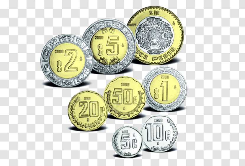 Cash Mexico Coin Silver Stock Photography Transparent PNG