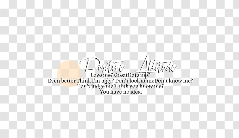 Text Document Sticker Idea - Picsart Photo Studio - Attitude Transparent PNG