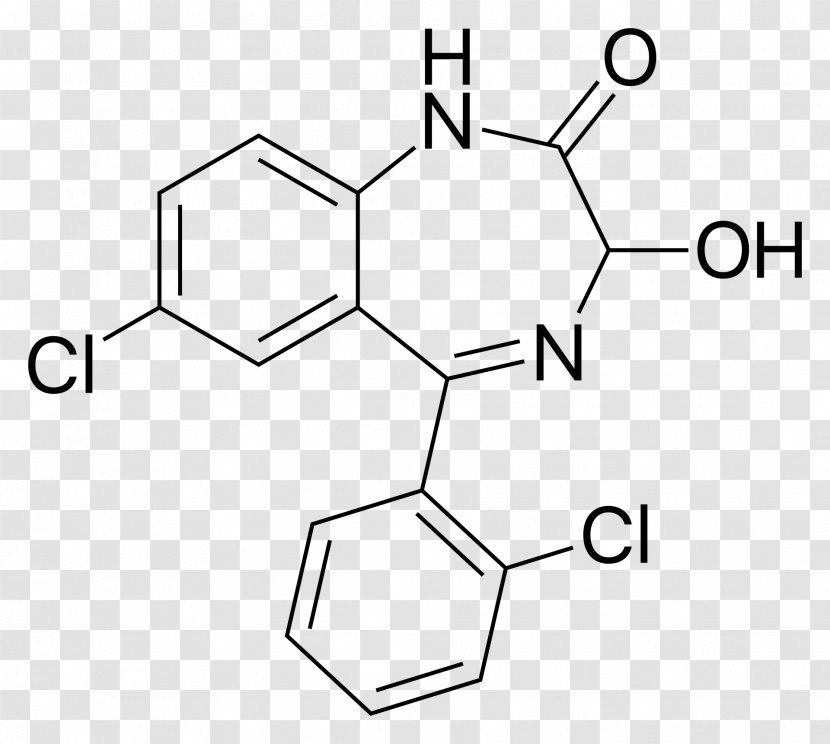 Lorazepam Benzodiazepine Diazepam Etizolam Pharmaceutical Drug - Formula - Drugbank Transparent PNG