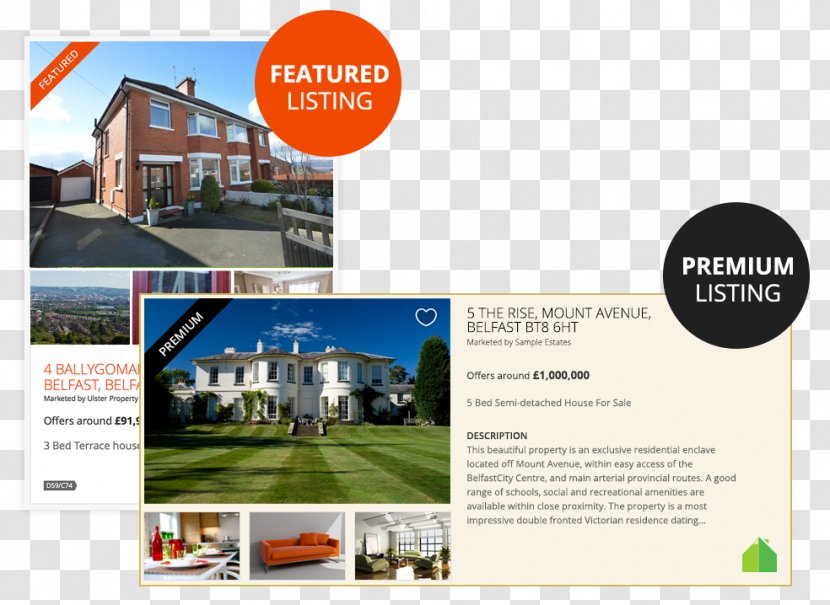 Property Belfast Larne House Real Estate - Singlefamily Detached Home - Agency Transparent PNG