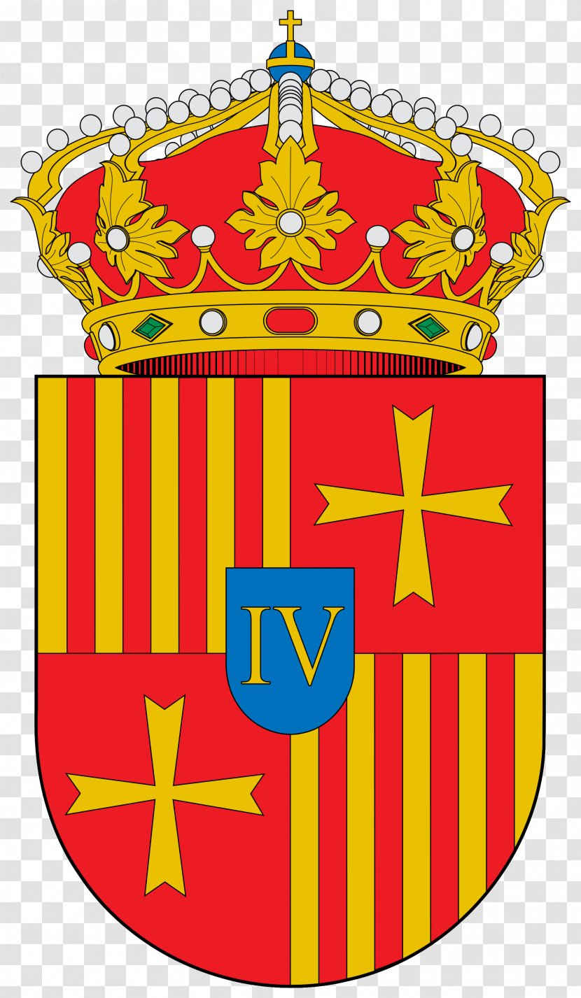 Peralta De Alcofea Zaragoza Coat Of Arms The Crown Aragon Escutcheon - Area Transparent PNG