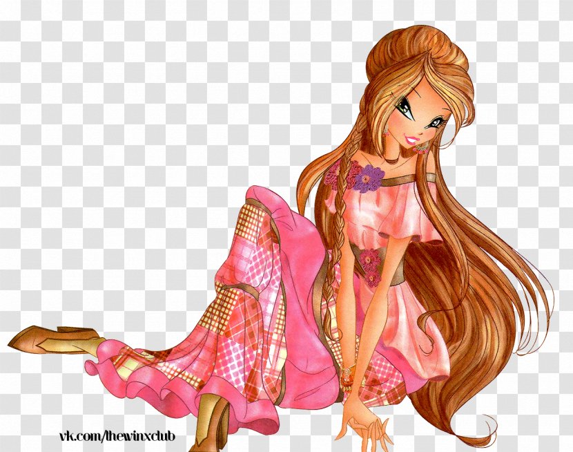 Flora Tecna Bloom Winx Club - Silhouette - Season 6 FairyFlora Transparent PNG