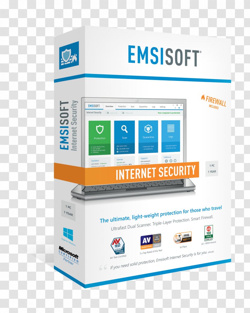 Emsisoft Anti-Malware Antivirus Software Malwarebytes Computer - Virus Transparent PNG