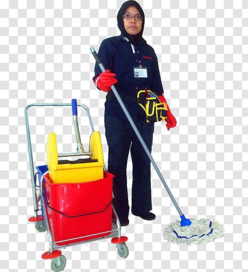 Mop Janitor Maid Service Vacuum Cleaner - Cleaning Transparent PNG