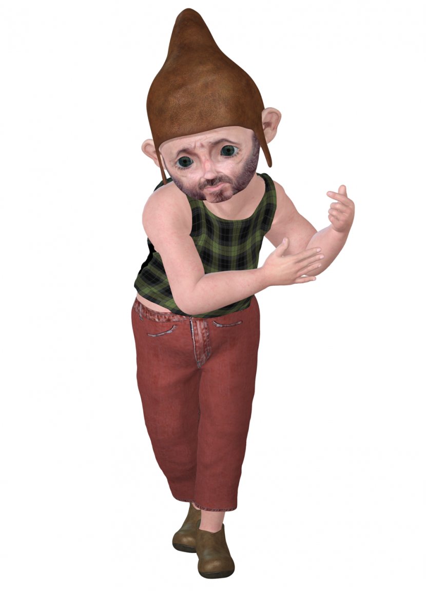 Costume Child Toddler Mascot Headgear - Dwarf Transparent PNG