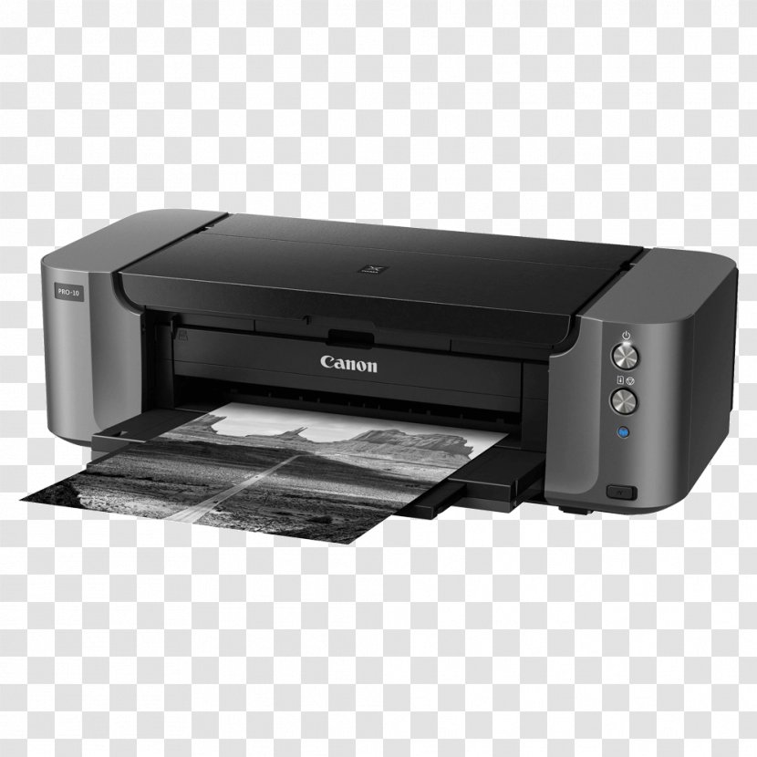 Inkjet Printing Printer Canon PIXMA PRO-10 - Pixma Pro100 Transparent PNG