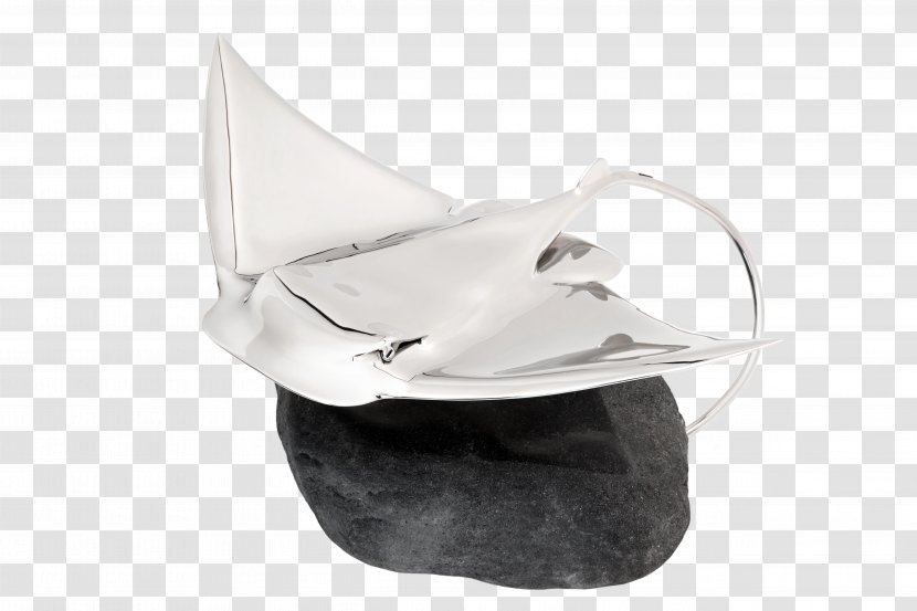 SAE 316L Stainless Steel Sculpture Art - Myliobatoidei - Sting Ray Transparent PNG