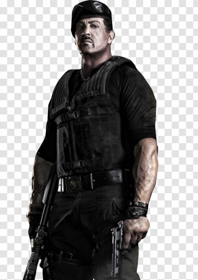 Sylvester Stallone The Expendables Barney Ross Logo - Rambo Transparent PNG