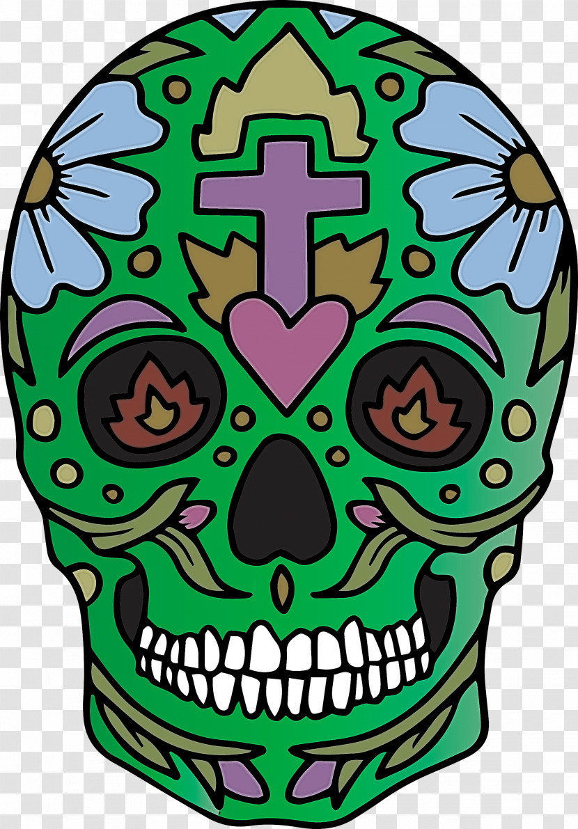 Skull Mexico Cinco De Mayo Transparent PNG