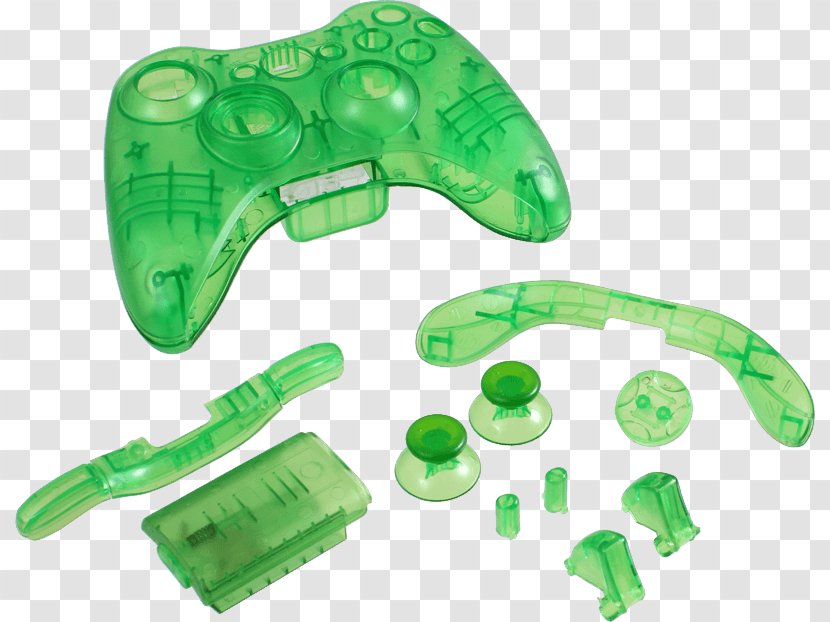 All Xbox Accessory Plastic - Green Shell Transparent PNG