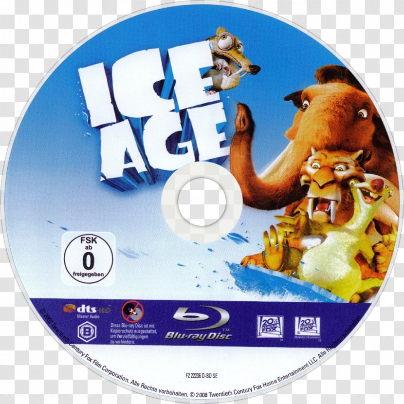 Blu-ray Disc Compact Scrat Ultra HD DVD - Ice Age - Dvd Transparent PNG