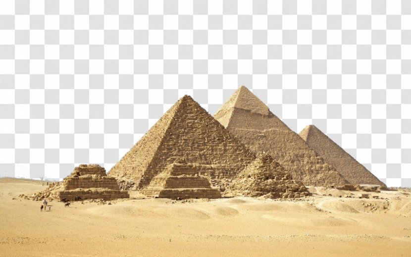 Great Pyramid Of Giza Sphinx Khafre Djoser Egyptian Pyramids - Archaeological Site Transparent PNG