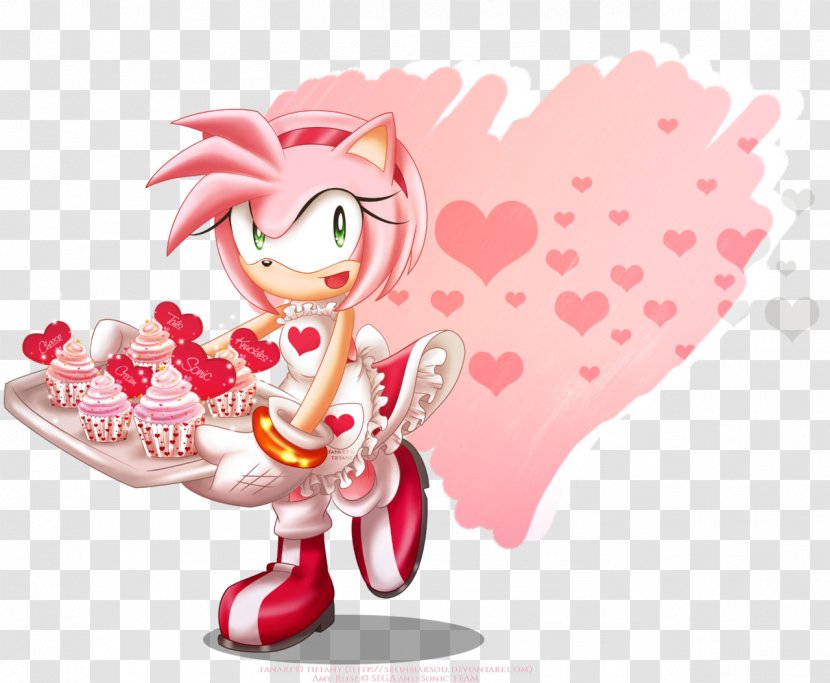 Amy Rose Sonic The Hedgehog Ariciul Knuckles Echidna - Silhouette Transparent PNG