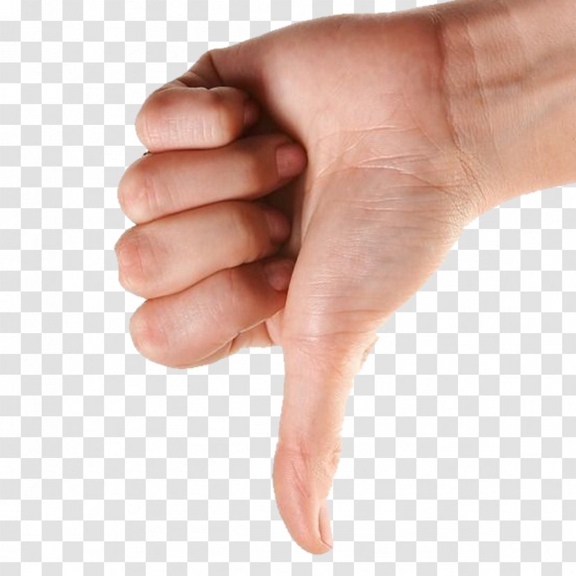 Thumb Signal Gesture - Stock Photography - Man's Finger Transparent PNG