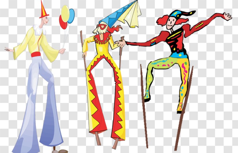 Clip Art Stilts Museum Openclipart - Style - Clown Transparent PNG