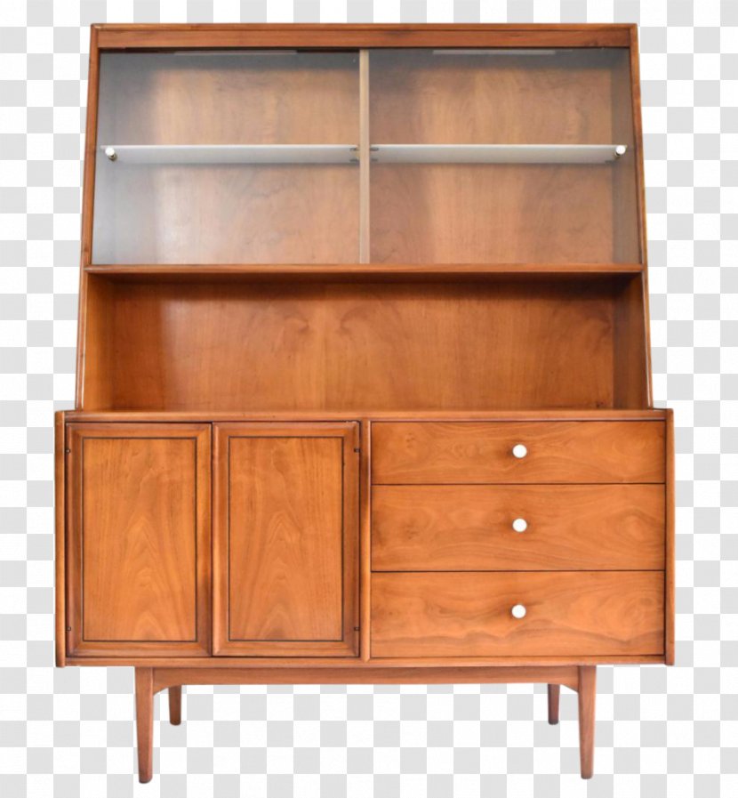 Mid-century Modern Hutch Shelf Cabinetry - Danish - Design Transparent PNG