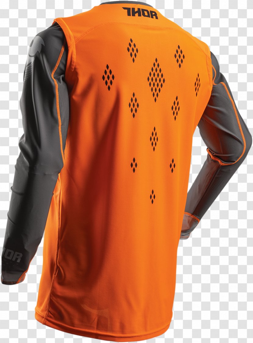 Tracksuit Orange T-shirt Pants Jersey - Color - MOTO Transparent PNG