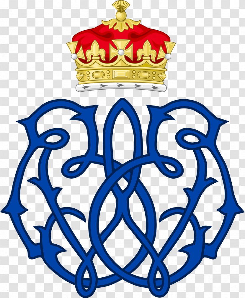 Royal Cypher Monogram Clip Art Crown Monarch - Symbol - Victoria Day Queen Transparent PNG
