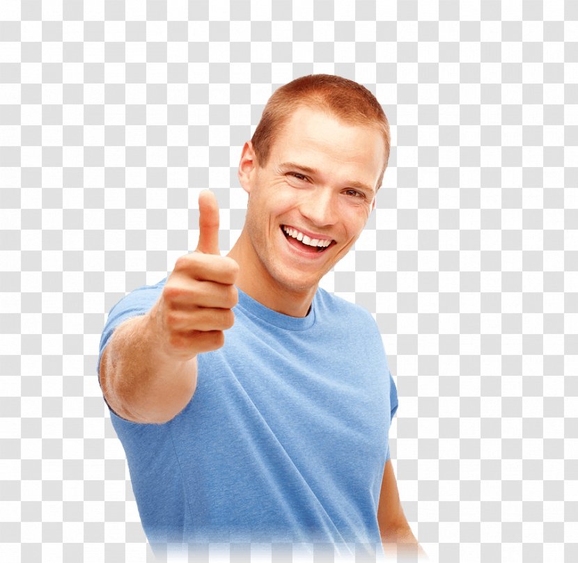 Thumb Signal Inspection Emoji Advertising - Review - Young Men Transparent PNG