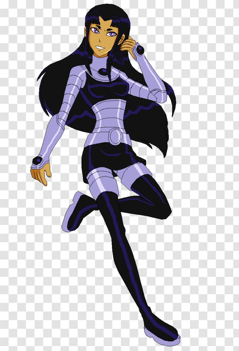 Starfire Teen Titans Raven Robin Blackfire - Deviantart Transparent PNG