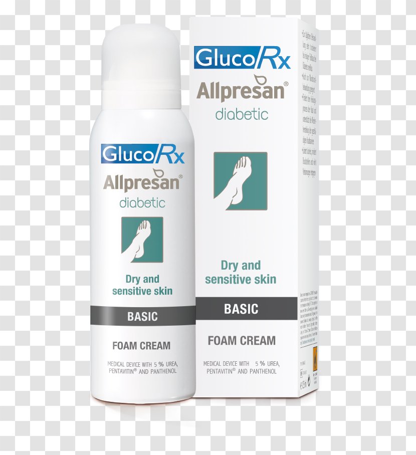 Lotion Cream Sensitive Skin Liquid GlucoRX - Diabetes Mellitus Transparent PNG