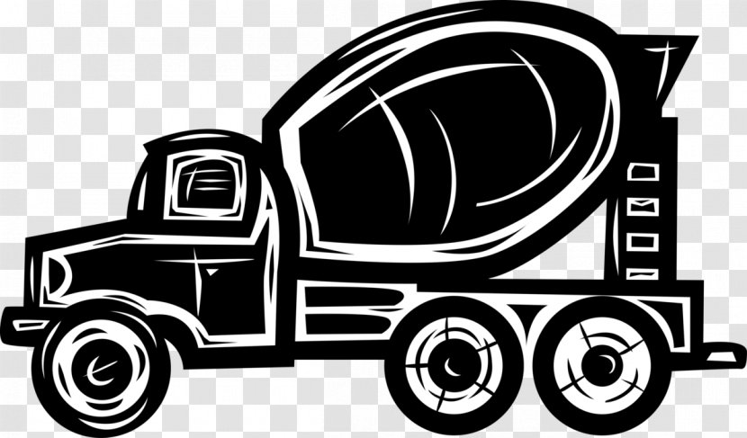 Cement Mixers Car Concrete Clip Art - Vehicle Transparent PNG