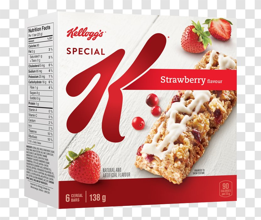 Breakfast Cereal Chocolate Bar Special K Kellogg's - Caramel - Snacks Transparent PNG