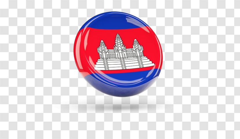 Flag Of Cambodia Stock Photography - Sphere Transparent PNG