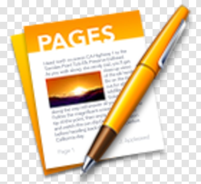 IWork Pages Template Microsoft Word Numbers - Pen - Apple Transparent PNG