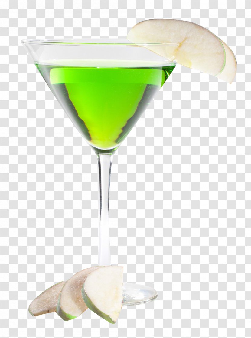 Martini Appletini Cocktail Sour Mojito - Daiquiri - Apple Water Transparent PNG