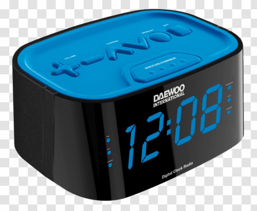 Radio Clock Alarm Clocks Daewoo Electronics Transparent PNG
